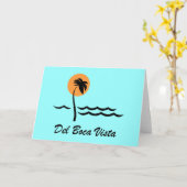 Del Boca Vista Karte (Gelbe Blume)