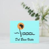 Del Boca Vista Postkarte (Stehend Vorderseite)