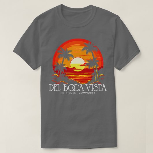 Del Boca Vista Retro Style 90s Design T-Shirt (Design vorne)