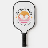 Del Boca Vista Swingers Club Pickleball Schläger (Vorderseite)