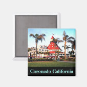 Del Coronado Hotel, Foto Magnet (Vorderseite/Rückseite)