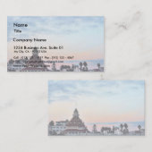 Del Coronado Sonnenuntergang Visitenkarte (Vorne/Hinten)