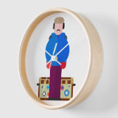 Del Griffith – Classic Comedy Wall Clock Uhr (Winkel)