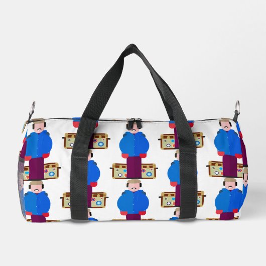 Del Griffith – Patterned Duffel Bag Duffle Bag (Rückseite)