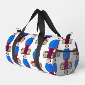 Del Griffith – Patterned Duffel Bag Duffle Bag (Rechte Ecke)