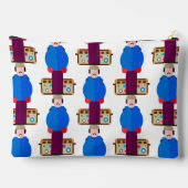 Del Griffith – Patterned Zipper Accessory Pouch Zubehörtasche (Rückseite)