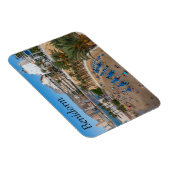 Del Malpas Beach, Benidorm, Costa Blanca, Spanien Magnet (Rechte Seite)