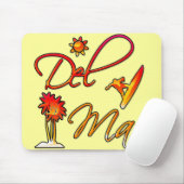 Del Mar Mousepad (Mit Mouse)