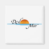 Del Mar Sunset Magnet (Vorne)