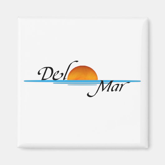 Del Mar Sunset Magnet (Vorne)