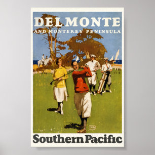 Del Monte und Monterey Peninsula Vintage Poster 19