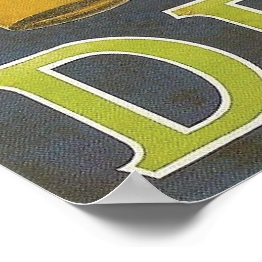 Del Oso Liqueurs Paris 1930er Poster (Ecke)