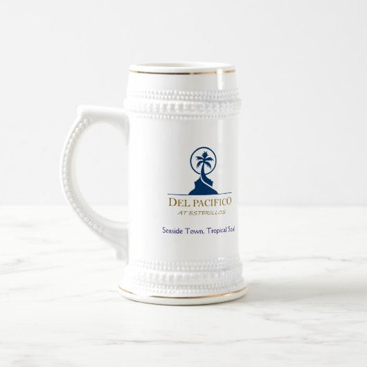 Del Pacifico Beer Stein Bierglas (Links)
