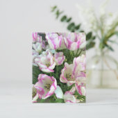 Del Piero Tulips Postkarte (Stehend Vorderseite)