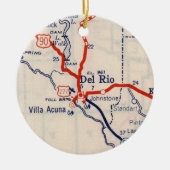 Del Rio 1948 Karte Keramik Ornament (Vorne)