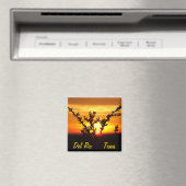 Del Rio Texas Souvenirs Wüstenbürste Sonnenunterga Magnet (In Situ (Geschirrspüler))