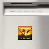 Del Rio Texas Souvenirs Wüstenbürste Sonnenunterga Magnet (In Situ (Geschirrspüler))