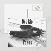 Del Rio Texas spur Postcard Postkarte (Vorne/Hinten)
