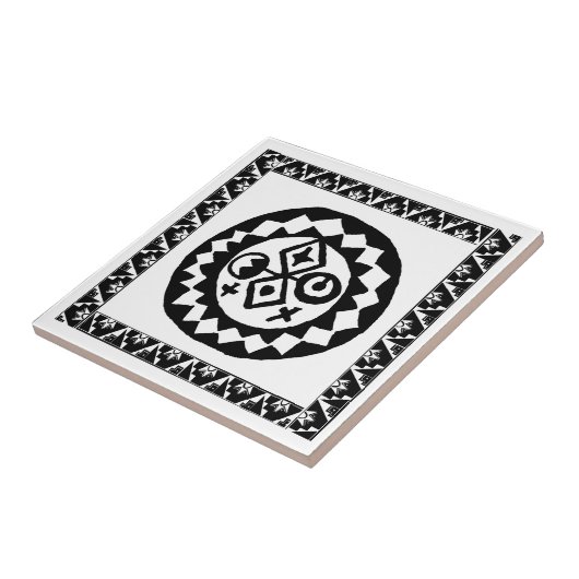 Del Sol of the Four Kardinal Directions Fliese (Seite)