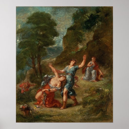 Delacroix - A Primavera Poster (Vorne)