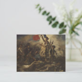 Delacroix Art Postkarte (Stehend Vorderseite)