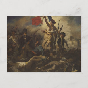 Delacroix Art Postkarte