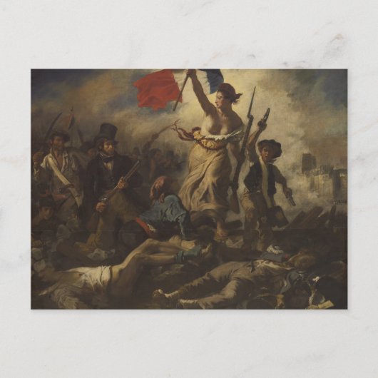 Delacroix Art Postkarte (Vorderseite)