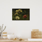 Delacroix - Blume 1848 Poster (Küche)