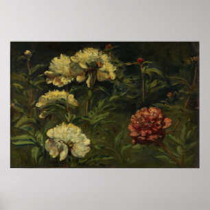Delacroix - Blumen 1848 Poster