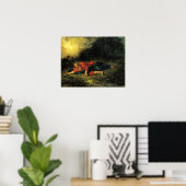 Delacroix - Christus in Gethsemane Poster (Heimbüro)