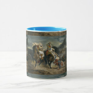 Delacroix Der Kampf des Giaour und Hassan Tasse
