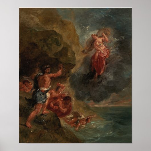 Delacroix - Der Winter Poster (Vorne)
