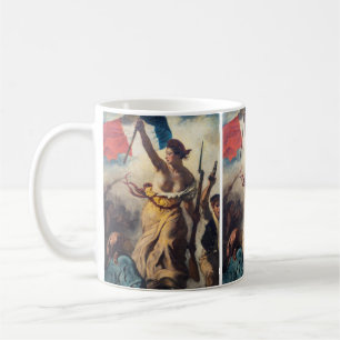 Delacroix - Die Freiheit führt das Volk Nahaufnahm Kaffeetasse