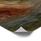 Delacroix - Four Seasons Summer Diana überrascht B Poster (Ecke)