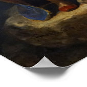 Delacroix - Griechenland über die Ruinen von Misso Poster (Ecke)