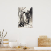 Delacroix - Hamlet und der Körper von Polonius (Ge Poster (Küche)