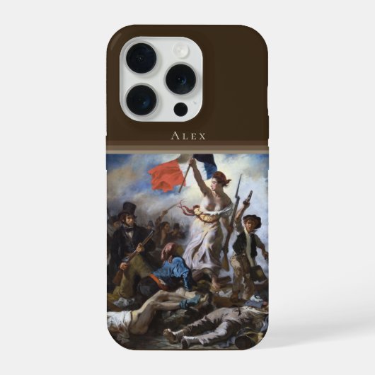 Delacroix – Liberty Leading the People Custom iPhone Hülle (Rückseite)