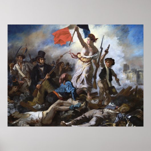  Delacroix Liberty Leading the People Poster (Vorne)