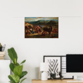 Delacroix - Ovide in Scythians 1862 Poster (Heimbüro)