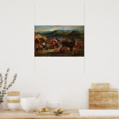 Delacroix - Ovide in Scythians 1862 Poster (Küche)