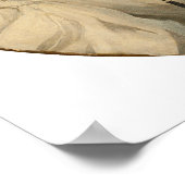 Delacroix - Portrait Poster (Ecke)