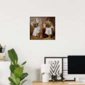 Delacroix - Studie über Kostüme Poster (Heimbüro)