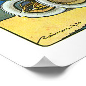 Delage Le Voiture Automobile Ad Vintag Art Poster (Ecke)