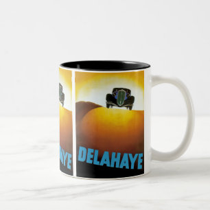Delahay Automobil Anzeige Zweifarbige Tasse