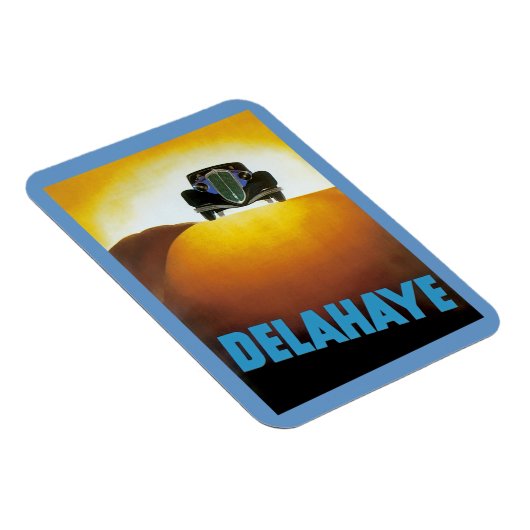 Delahay Automobile Ad Magnet (Rechte Seite)