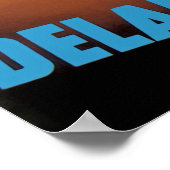 Delahay Automobile Ad Poster (Ecke)