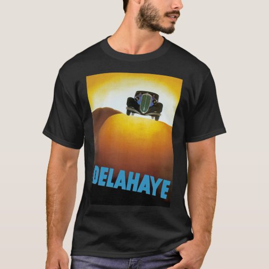 Delahaye Automobile Ad T-Shirt (Vorderseite)