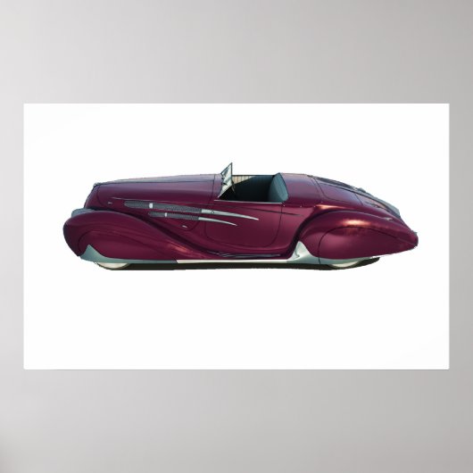 Delahaye Poster (Vorne)