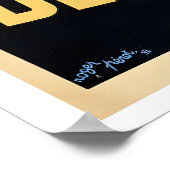 Delahaye - Vintage Auto Poster (Ecke)