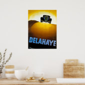 Delahaye - Vintage Car Advertising Poster (Küche)